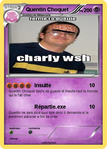 Pokemon Quentin Choquet