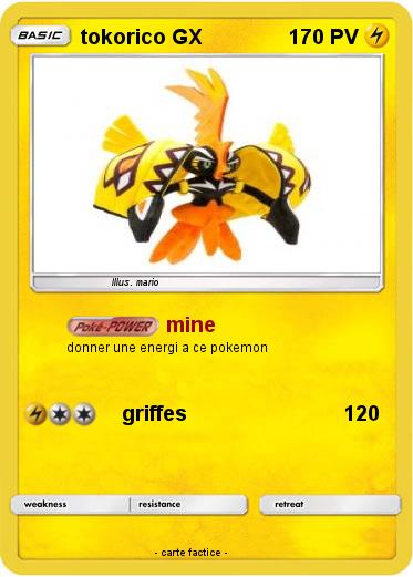Pokemon tokorico GX