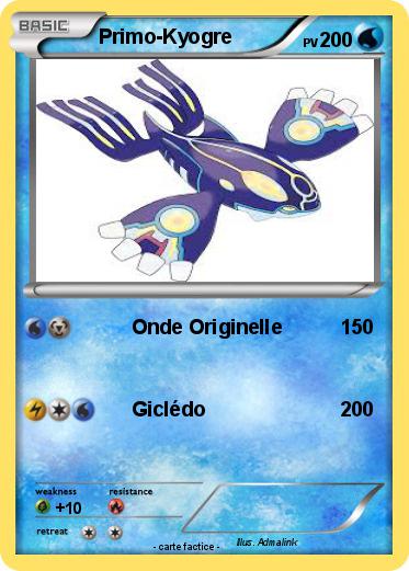 Pokemon Primo-Kyogre