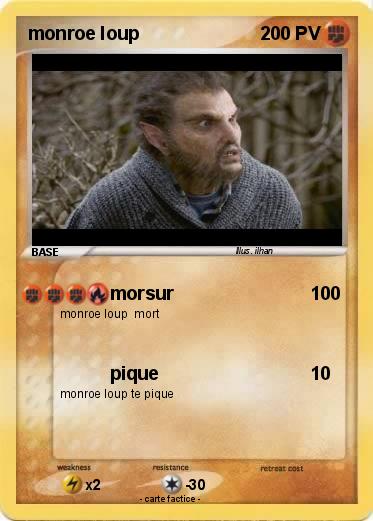 Pokemon monroe loup