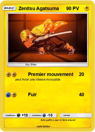 Pokemon Zenitsu Agatsuma