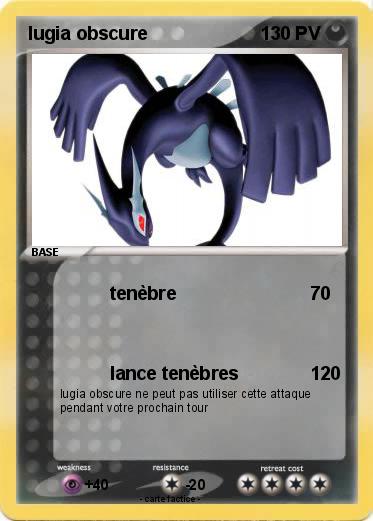 Pokemon lugia obscure