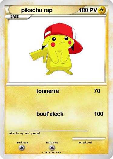 Pokemon pikachu rap
