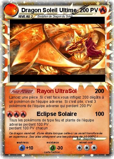 Pokemon Dragon Soleil Ultime