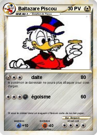 Pokemon Baltazare Piscou