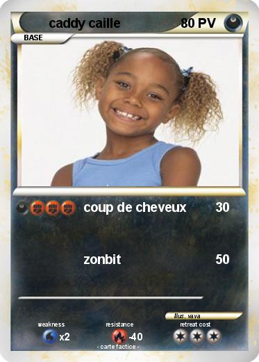 Pokemon caddy caille