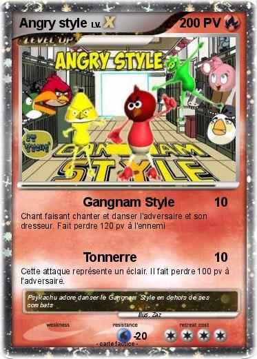 Pokemon Angry style
