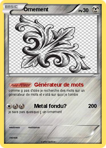 Pokemon Ornement