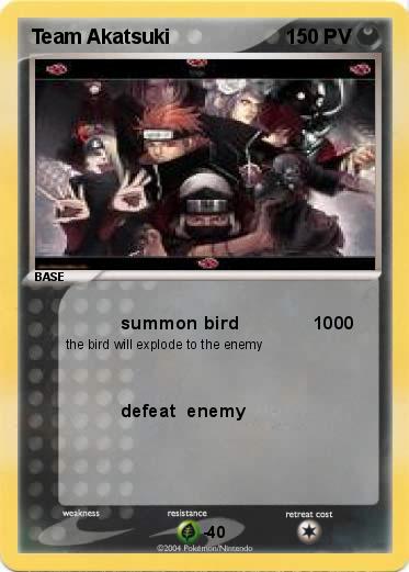 Pokemon Team Akatsuki