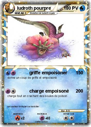 Pokemon ludroth pourpre