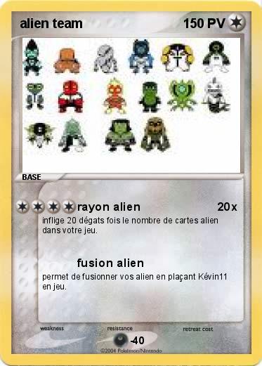 Pokemon alien team
