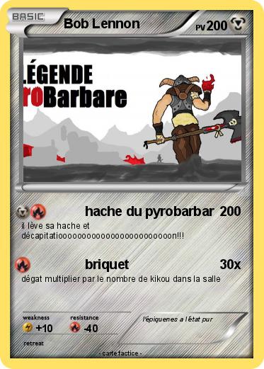 Pokemon Bob Lennon