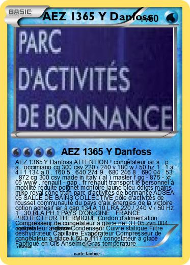 Pokemon AEZ 1365 Y Danfoss