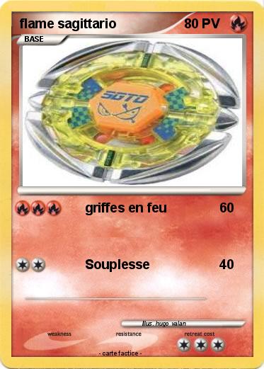 Pokemon flame sagittario
