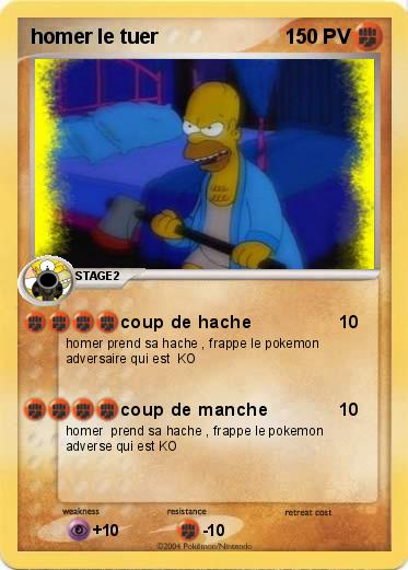 Pokemon homer le tuer