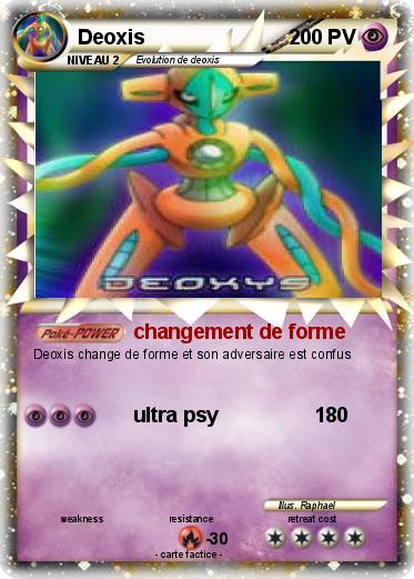 Pokemon Deoxis