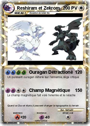 Pokemon Reshiram et Zekrom