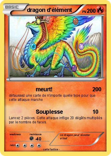 Pokemon dragon d'élément