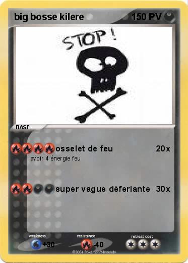 Pokemon big bosse kilere