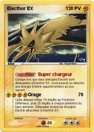 Pokemon Electhor EX