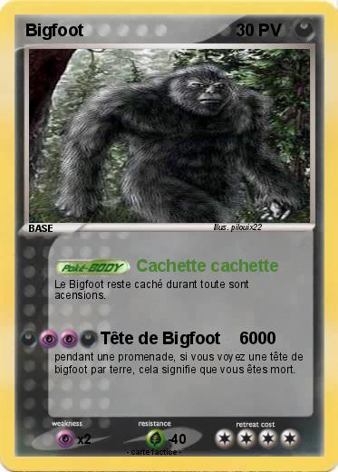 Pokemon Bigfoot