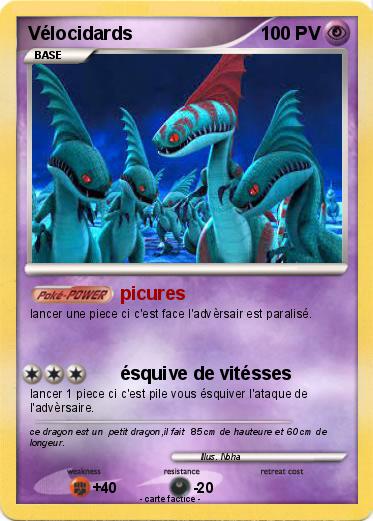 Pokemon Vélocidards