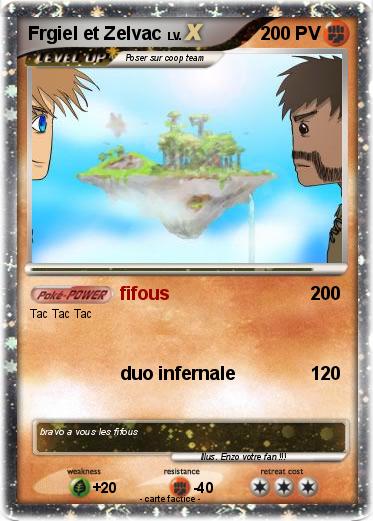 Pokemon Frgiel et Zelvac
