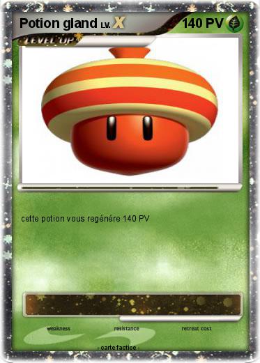 Pokemon Potion gland
