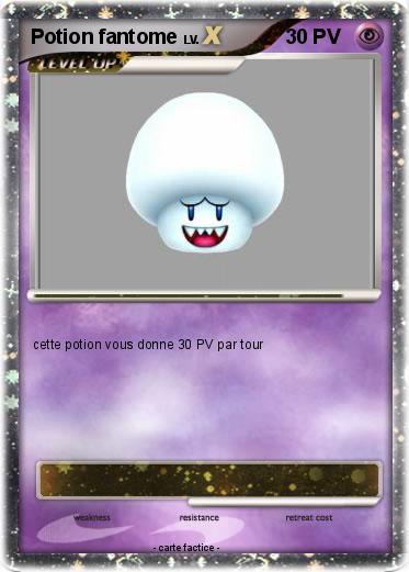 Pokemon Potion fantome