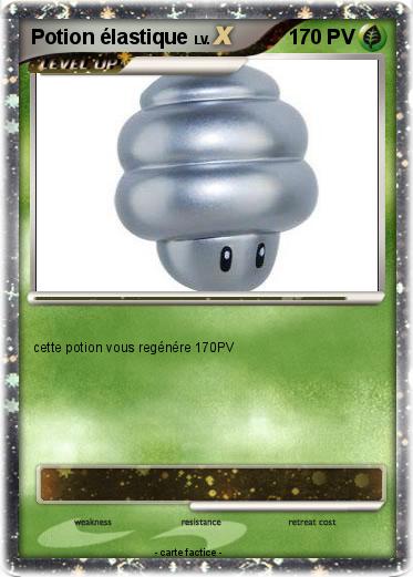 Pokemon Potion élastique