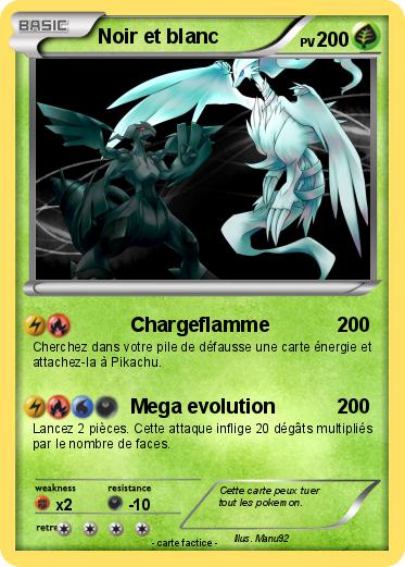 Pokemon Noir et blanc