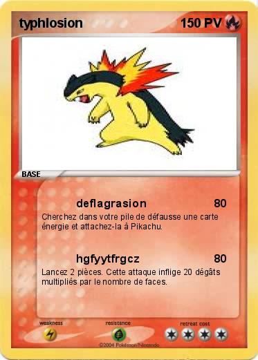 Pokemon typhlosion