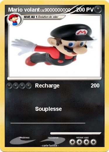 Pokemon Mario volant