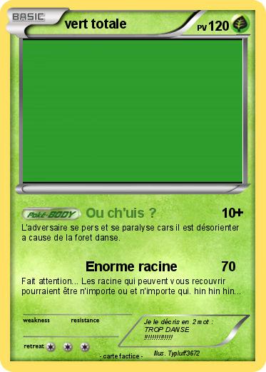 Pokemon vert totale