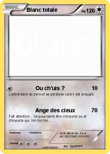 Pokemon Blanc totale