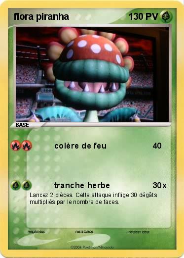 Pokemon flora piranha