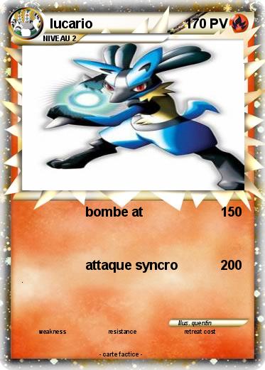 Pokemon lucario