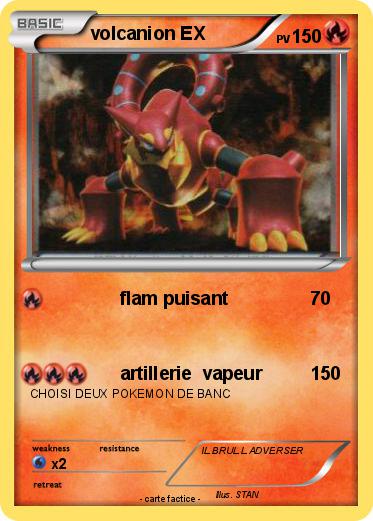 Pokemon volcanion EX