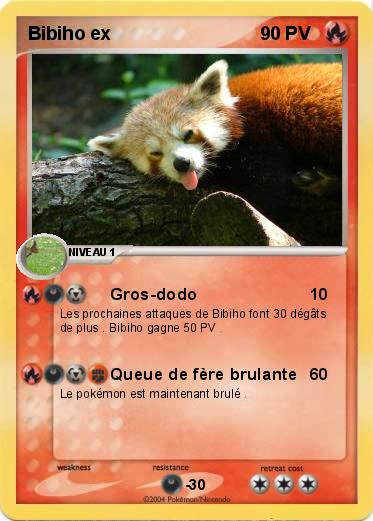 Pokemon Bibiho ex