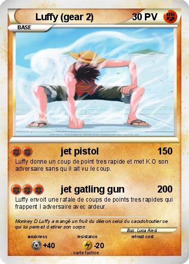 Pokemon Luffy (gear 2)