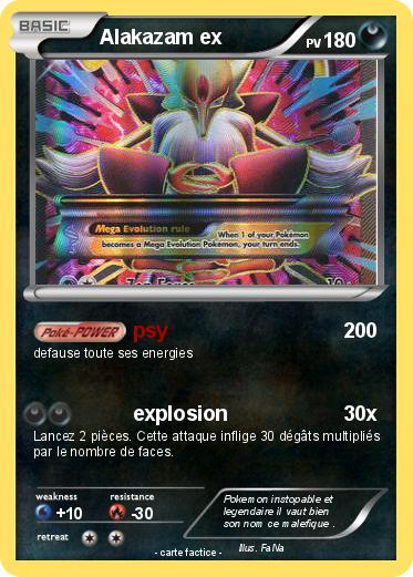 Pokemon Alakazam ex