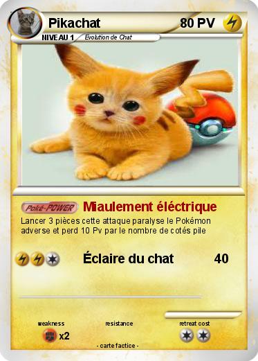 Pokemon Pikachat