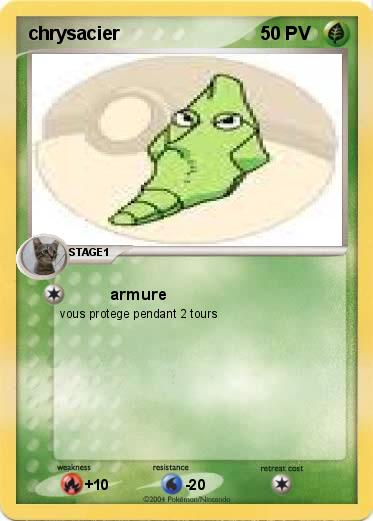 Pokemon chrysacier