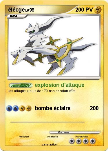 Pokemon élécge