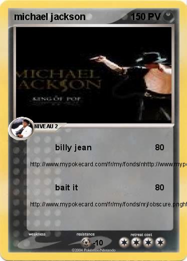 Pokemon michael jackson