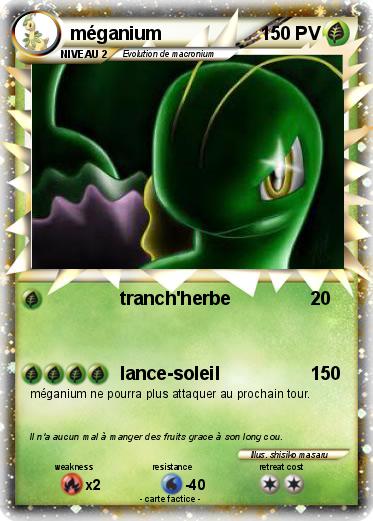 Pokemon méganium