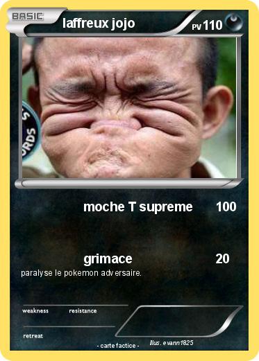 Pokemon laffreux jojo