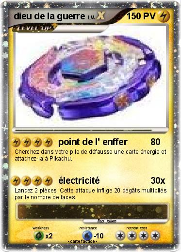 Pokemon dieu de la guerre