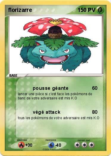 Pokemon florizarre 