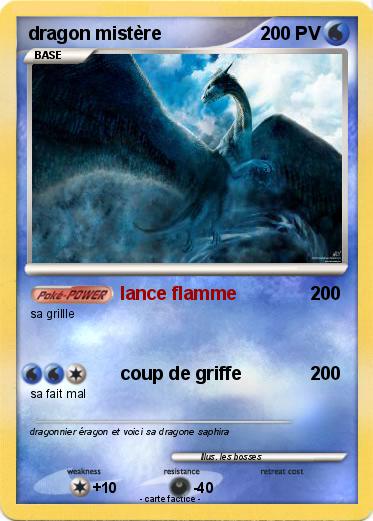 Pokemon dragon mistère